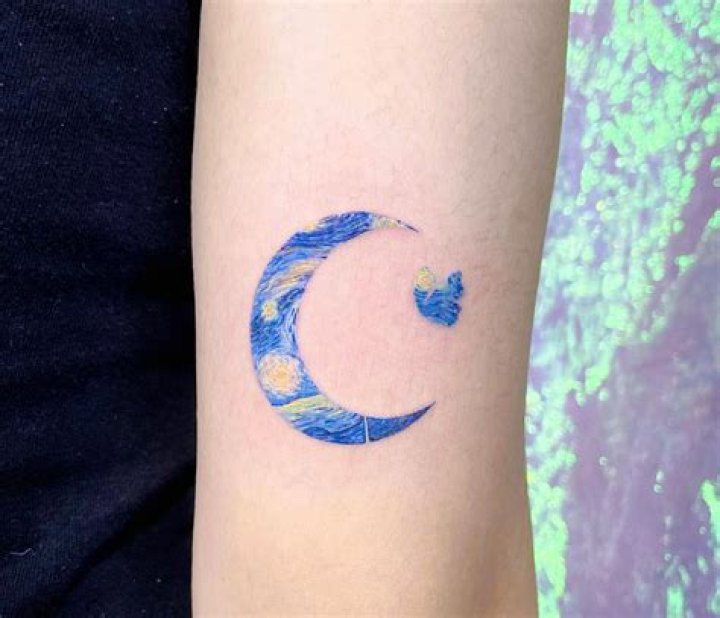 Aesthetic Anime Moon Tattoos | Designs And Inspirations