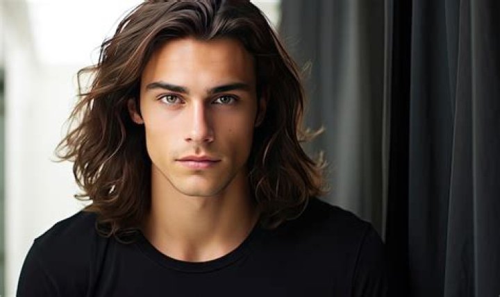 Dashing Male Models With Long, Flowing Hair: Iconic Beauties