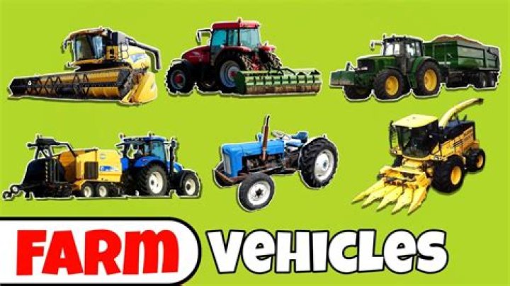 Essential Guide To The Names Of Farm Vehicles: Your Ultimate Glossary