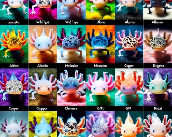 Exploring The Fascinating Axolotls Types