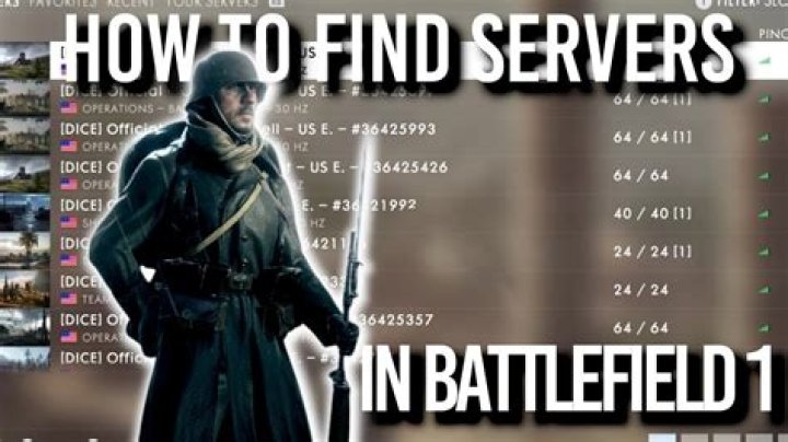 Find The Best PS4 Battlefield 1 Servers: The Ultimate Guide