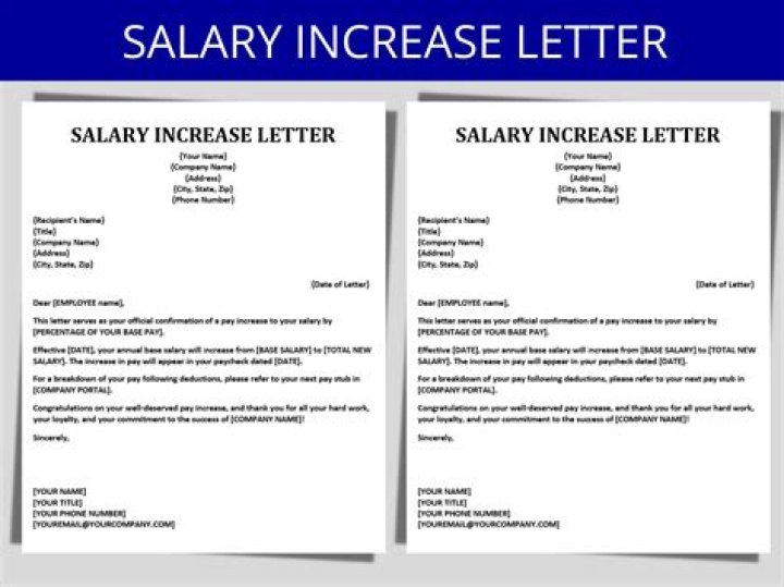 How To Craft A Compelling Letter For A Salary Increase