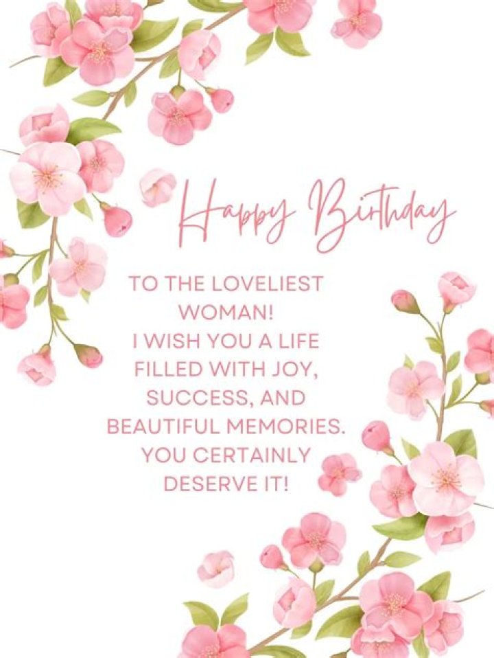 Perfect Happy Birthday Wishes For Special Women In Your Life