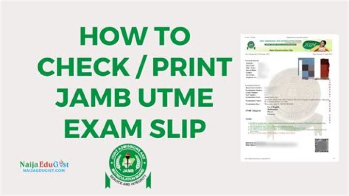 The Ultimate Guide To Reprinting Your JAMB Slip: Step-by-Step Instructions