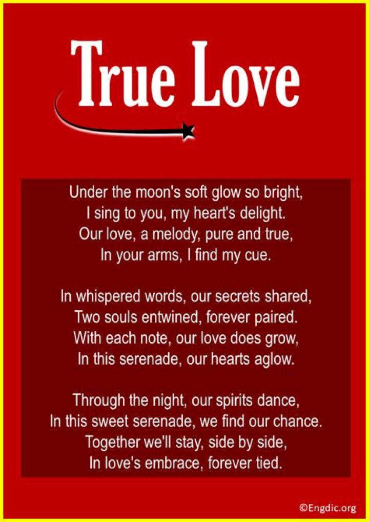 True Love Poems That Capture The Heart's Desire