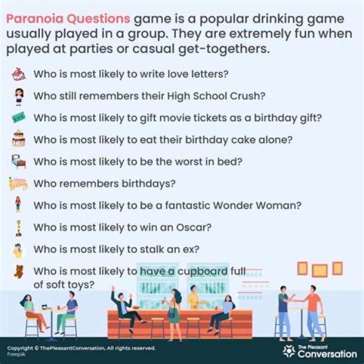 Uncover The Secrets: Paranoia Drinking Game Questions To Unleash The Suspicions
