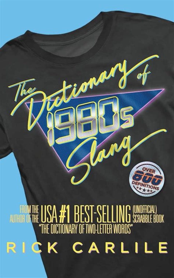 Unraveling The 1980s Slang Chart: A Journey Through Time